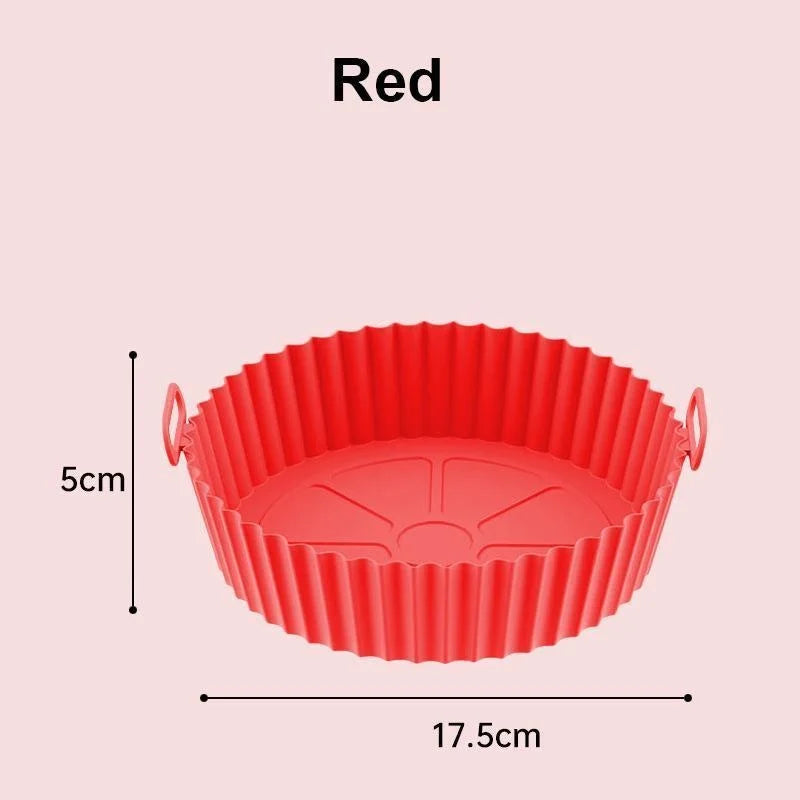 Liners de Silicona Reutilizables para Air Fryer – Antiadherentes