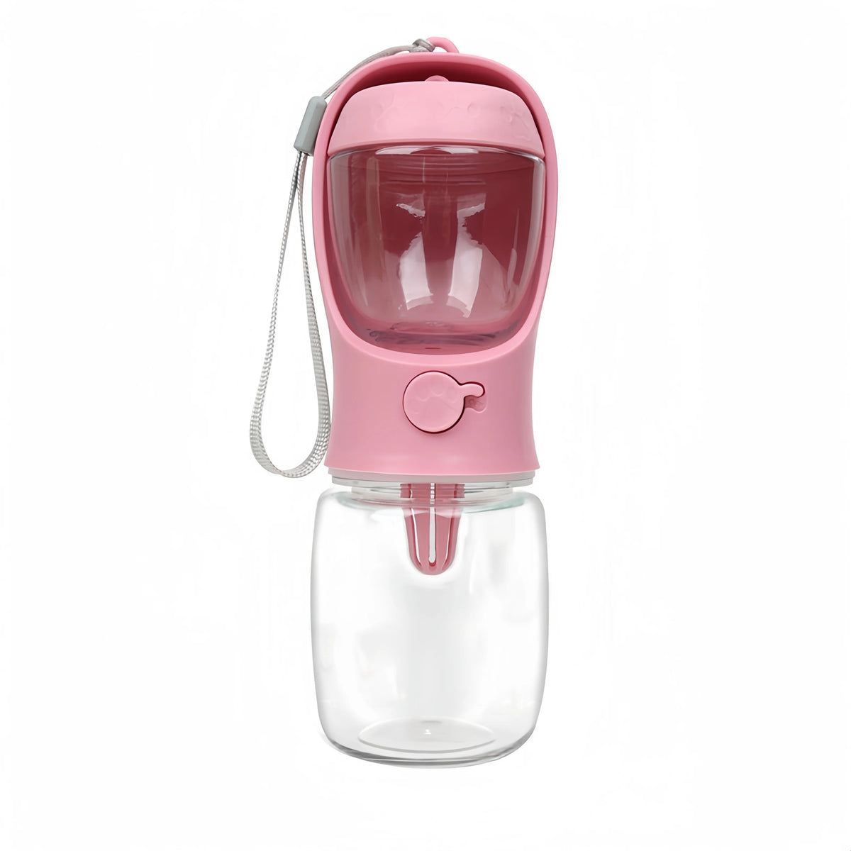 Botella Portátil de Agua y Comida para Mascotas – 2 en 1 para Paseos