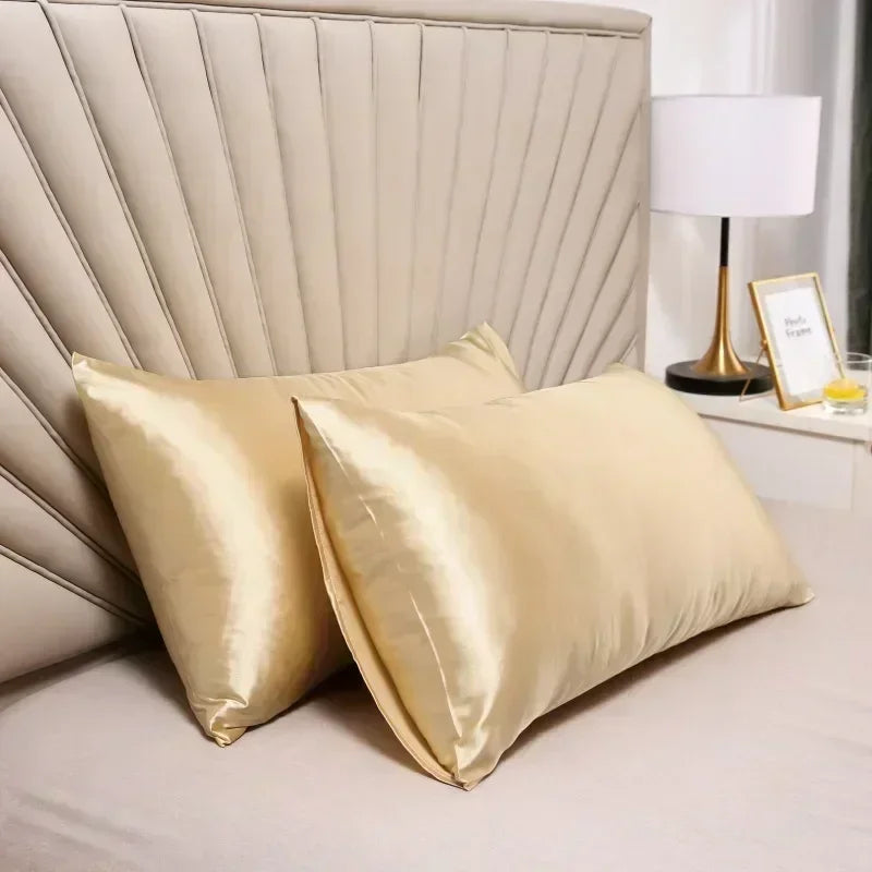 Funda de almohada de seda 100% Natural - cuida tu cabello y piel mientras duermes
