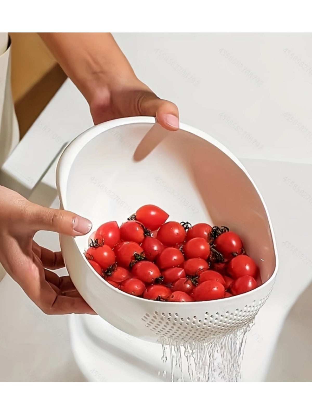 Colador Escurridor Multifunción para Arroz, Verduras y Frutas