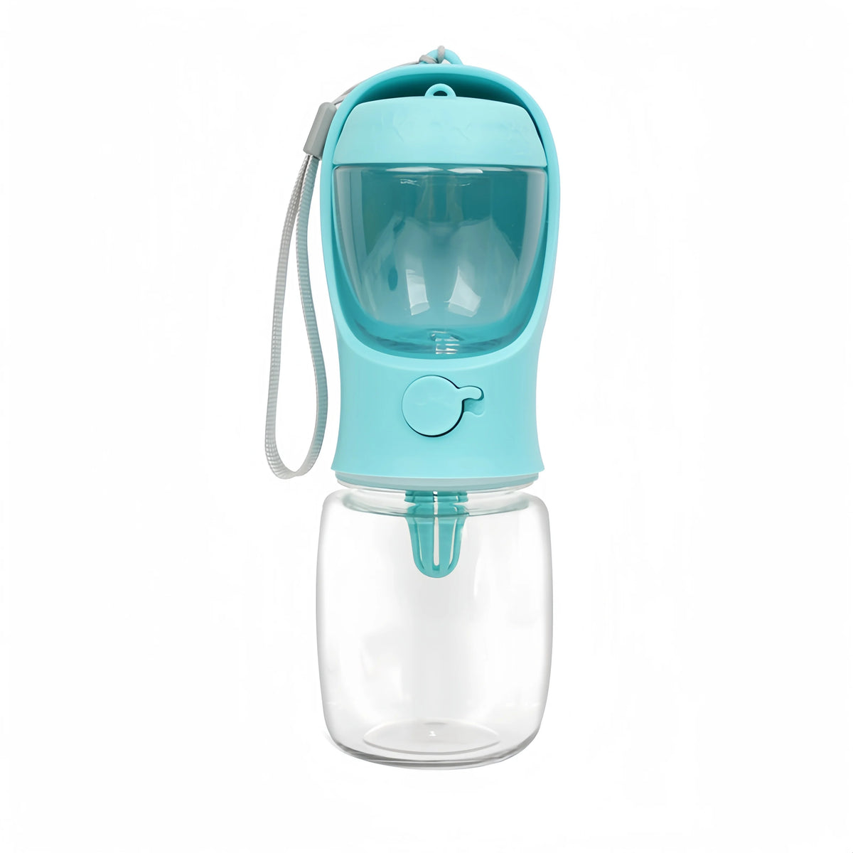 Botella Portátil de Agua y Comida para Mascotas – 2 en 1 para Paseos