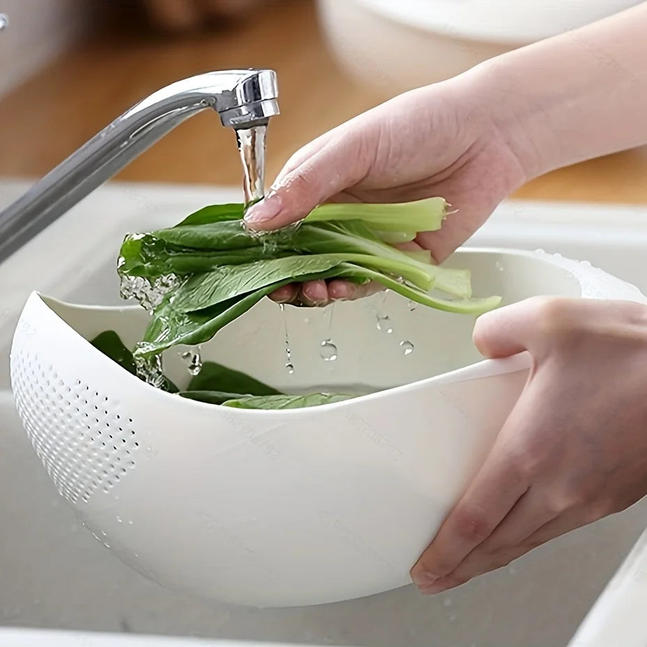 Colador Escurridor Multifunción para Arroz, Verduras y Frutas